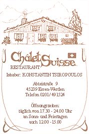 Chalet Suisse Restaurant